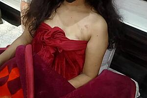 Muslim girlfriend's secret anal blowjob with horny friend