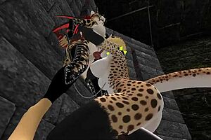 Demon Hunter Sucks Monster Cock!