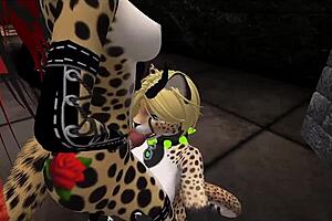 Demon Hunter Sucks Monster Cock!