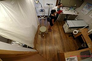 i am the new student getting examined by doctor tampa