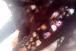 veiled ass in nylon stockings being worshipped by amateurs