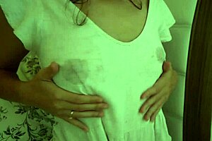 Close Up Milking Tits