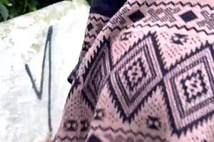 Patricinha with pink pussy climbs hill horny for sex