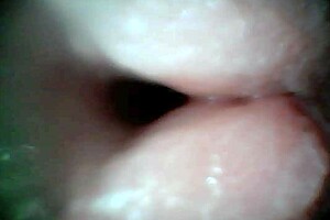 Endoscope Camera Captures Male Ejaculation Moment in Outdoor Creampie Scene