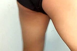 Police Officer Wears Black Panties Part 2