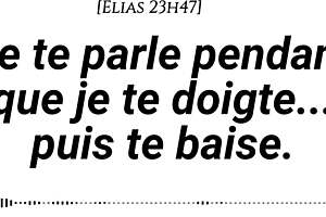 What if I put you to sleep with my voice, fingers, and hips, then wake you with slow teasing and hard moans?