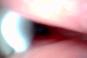 Endoscope Camera Captures Male Ejaculation Moment in Outdoor Creampie Scene