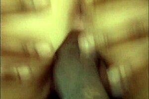 Sarah Young rides Sean Michaels' massive black cock intensely