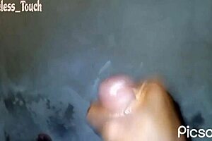 feel the intense oiled touch as i guide your jerk off instructions with my big cock