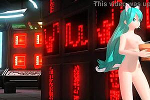 Hatsune Miku Nude Mod Reveals Full Body In Cat Costume
