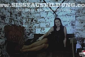 Training for german sissies with fierce lady feminization