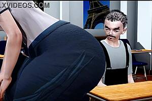 That pawg teacher with the big ass is teaching me a lesson I won't forget