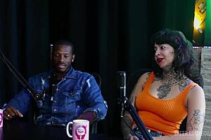 Hyoran Carvalho's Compilations In Sheer Red Lingerie