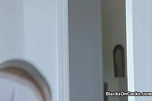 A yummy big tit black teen got cocked in a reality amateur scene.