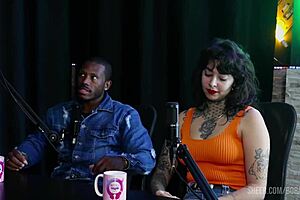 Hyoran Carvalho's Compilations In Sheer Red Lingerie