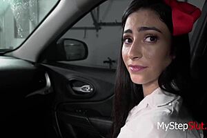 I lift teen 18+ skirt after jasmine vega