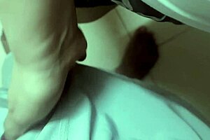 Stuck in the bathroom with a horny milf for some fun!