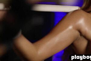 amazing big tits milf does dead lifts