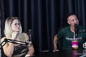 Hyoran Carvalho's Compilations In Sheer Red Lingerie