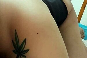 Live vaginal and anal massage on face