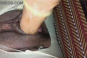 Pretty amateur fucked through torn stockings until wet pussy orgasm.