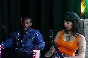 Hyoran Carvalho's Compilations In Sheer Red Lingerie