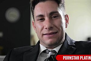 Kinky blonde claudia valentine milks her therapist brad knights dick