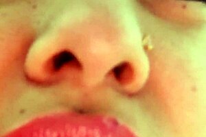 Live vaginal and anal massage on face