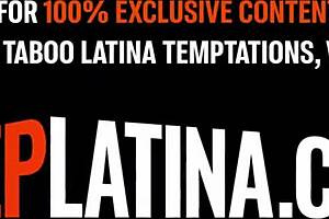 Innocent Latina stepdaughter gets rough anal in a hot threesome with stepdad