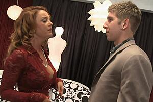 Milf Janet Mason Pussy Pounded And Face Dripping With Cum