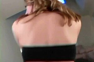 blonde amber showing her perfect butt and wiggle backstage