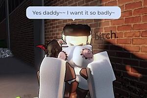 e kitten gets blacked