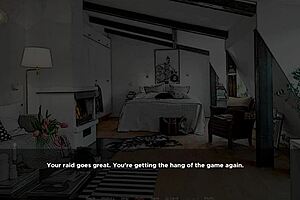 Blonde Chubby Girl Plays Overstuffed Ending in Jailbird Scenario