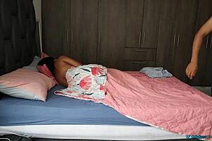 Big ass feet domination after shower with ebony wife