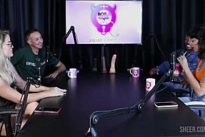 Hyoran Carvalho's Compilations In Sheer Red Lingerie