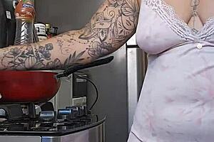 Pregnant Woman Shows Off