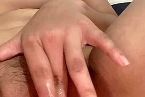 Cute Girl Boldly Alone In The Room Exposing Pussy