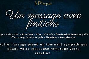 Un Massage Avec Finitions - French Audio Porn Blowjob