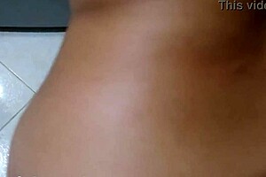 Late Night Kitchen Encounter in Lingerie