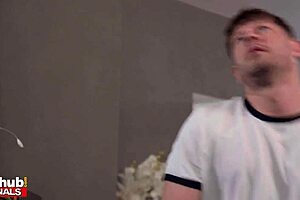 Freaky Girlfriend Pranks Boyfriend With Fake Cock