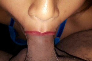 Latina Susy Devours Cock with Intense Blowjob Passion