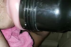 Amazing blowjob with toy, watch black99 deepthroat!