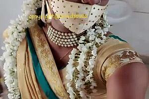 Indian crossdresser model lara dsouza in saree video 😊