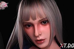 Hannah blonde slut police officer naked body xtdoll sexdoll 164c