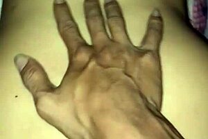 The Vietnamese girlfriend bends over, her big breasts swaying, for doggystyle