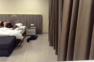 placed hidden cam to record this cheating tinder slut with me