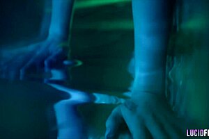 lucidflix luminati with molly little in a casual bodybuilder session