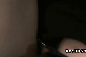 Femdom strap on dildo fucking lesbians paddle