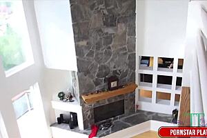 blazing brunette tiffany tyler drains big dick james deens warm milk