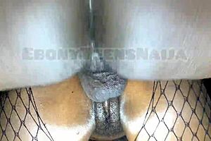 blacked teen enjoys doggystyle from big black cock